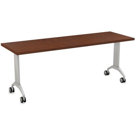 Special-T Table, Flip/Nest, 24inWx72inLx30inH, Mahogany SCTLINK2472MSMG